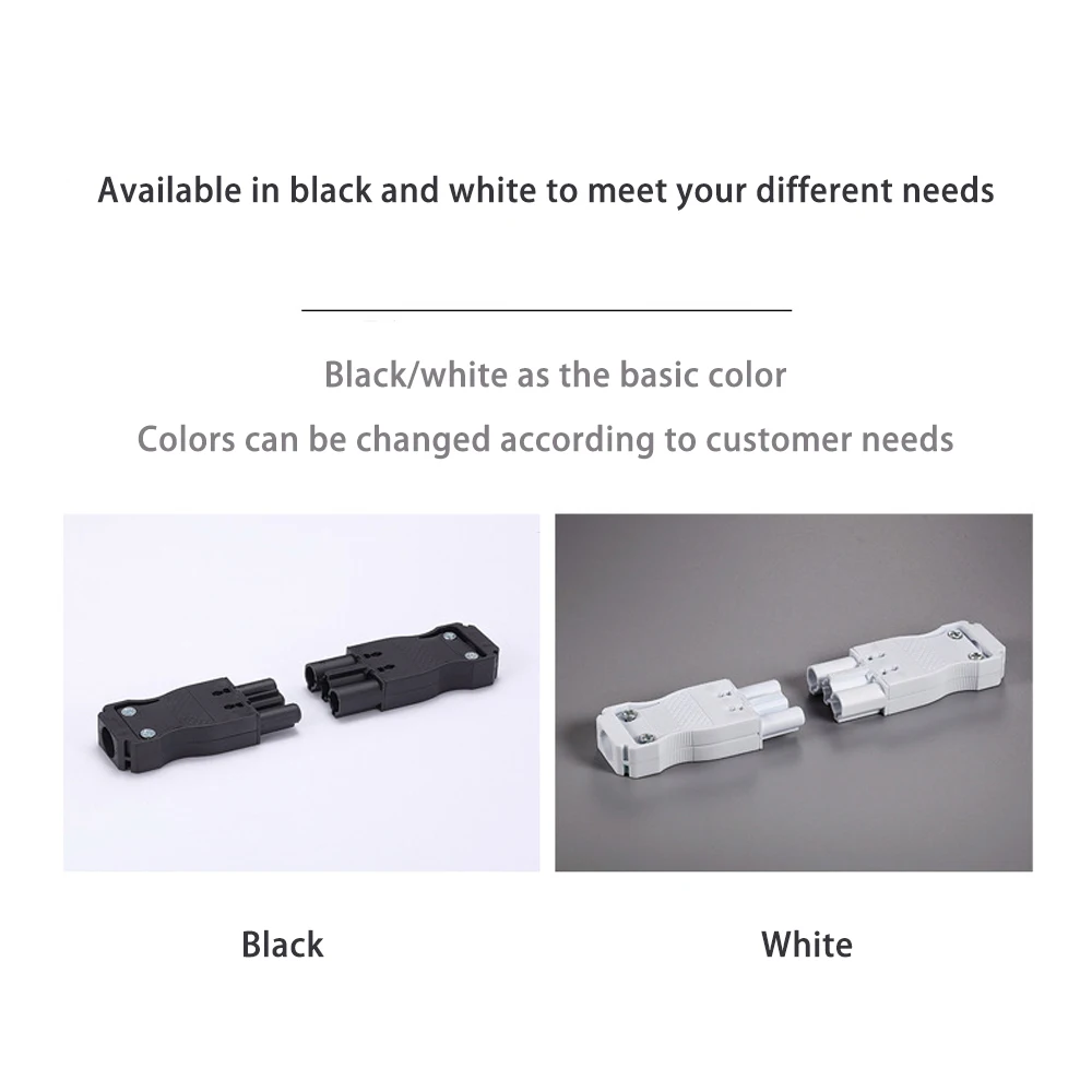Compact Thin 3 Pin Male Female Electrical Wire Connector PS2A-N3