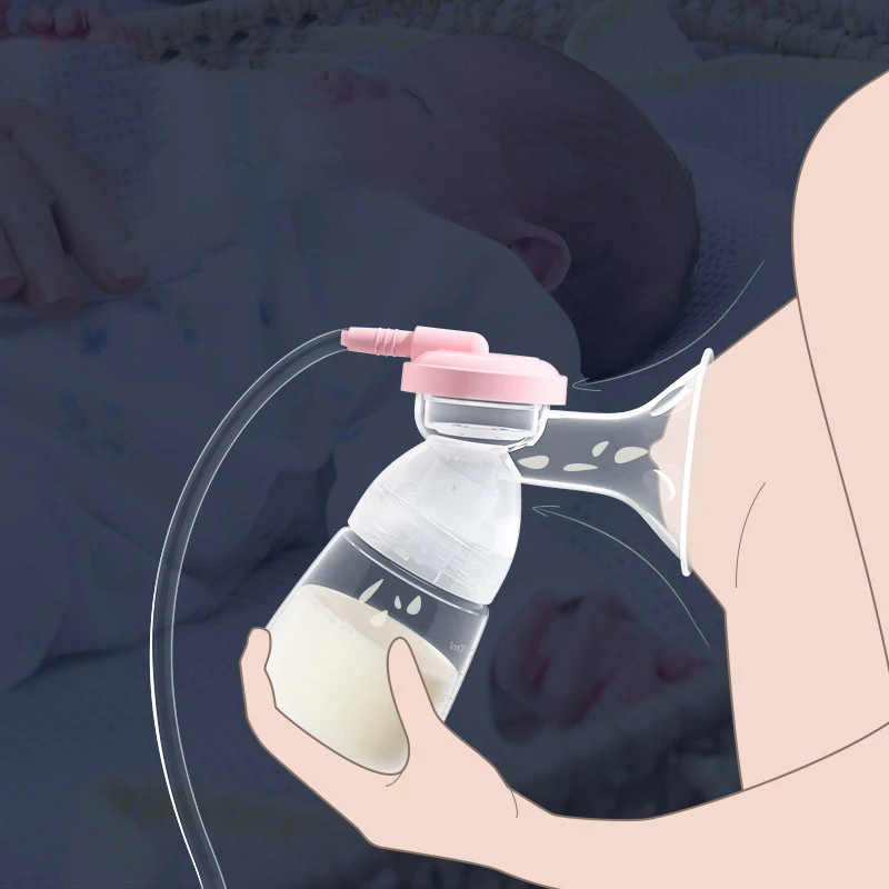 2021 wholesale Usb Silicone Care Breast Milk Cup Collection Cup Usb Electric Smart Breast Pump