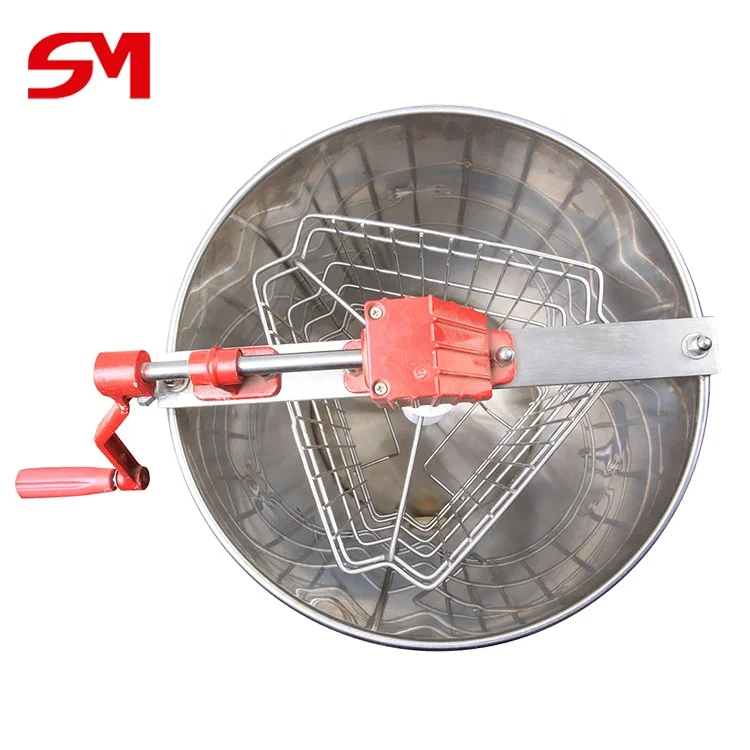 High Efficient Most World Popular Machinery Honey Extractor Direct Drive Motor Handle