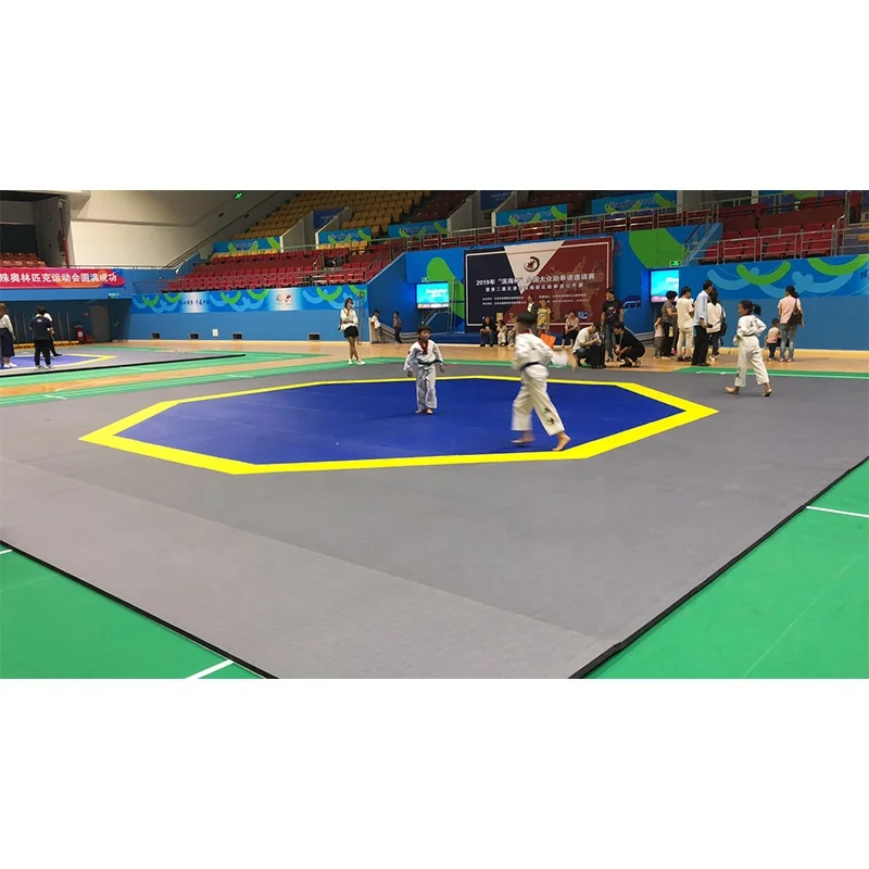 Factory Direct Sale Custom Marital Arts Mat Roll Tatami Gymnastic Training Floor Mat