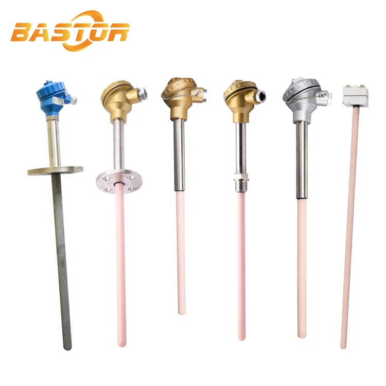 1600c ceramic tube high temperature sensor platinum rhodium thermocouple s-type