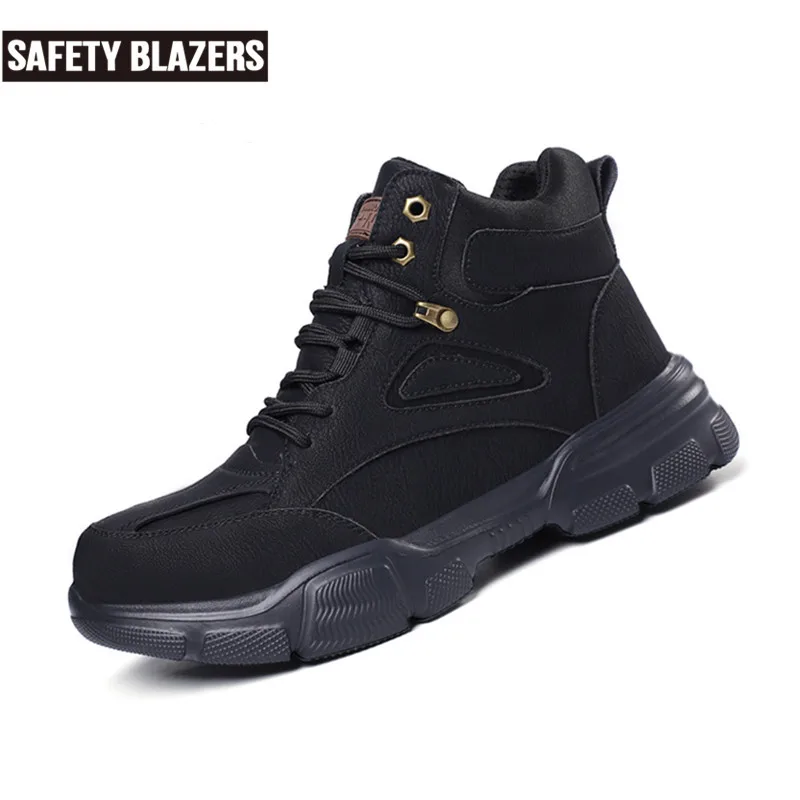 Защитные блейзеры, новый список, Мужская Рабочая защитная обувь, Резиновая Защитная Обувь