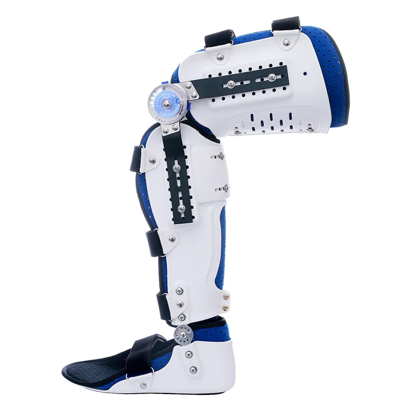 Knee Immobilizer Hinged Knee Ankle Foot Orthosis Support Lower Limbs Brace Knee Joint Fracture Leg Bracket