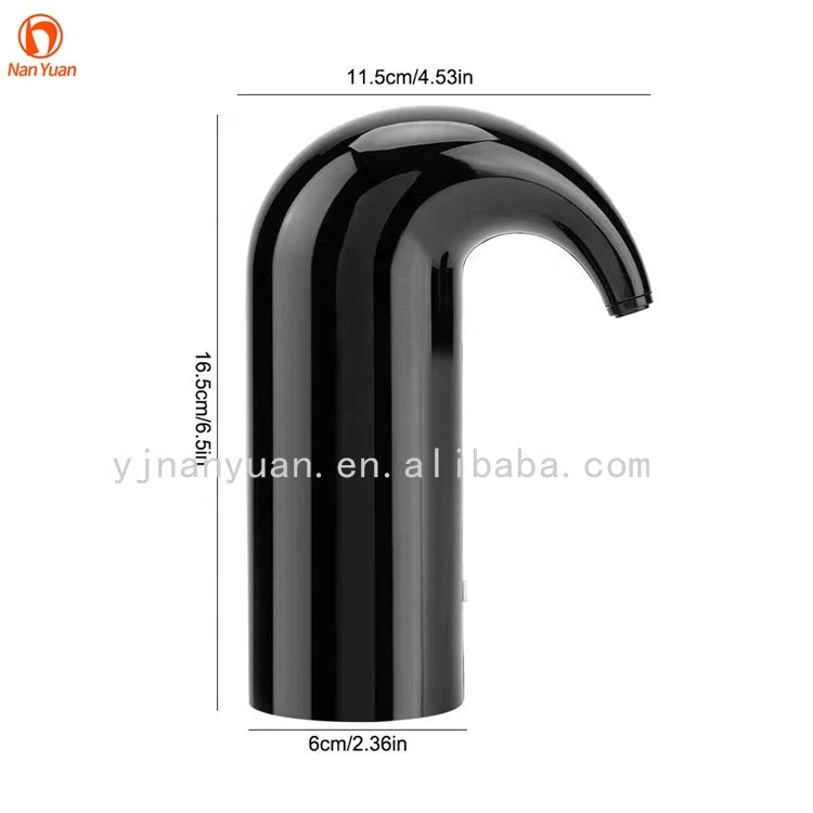 Automatic electric USB charging ABS modern bar accessories One-touch wine pump wine aerator decanter
