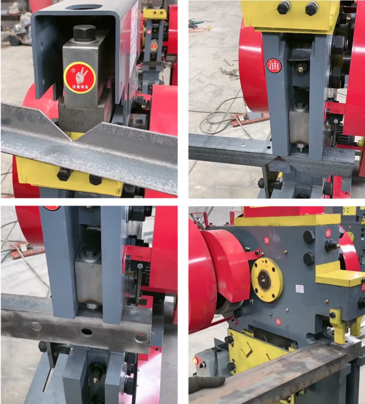 Новинка гидравлический станок для металлообработки канала стальной угловой резки штамповки и перфоратор