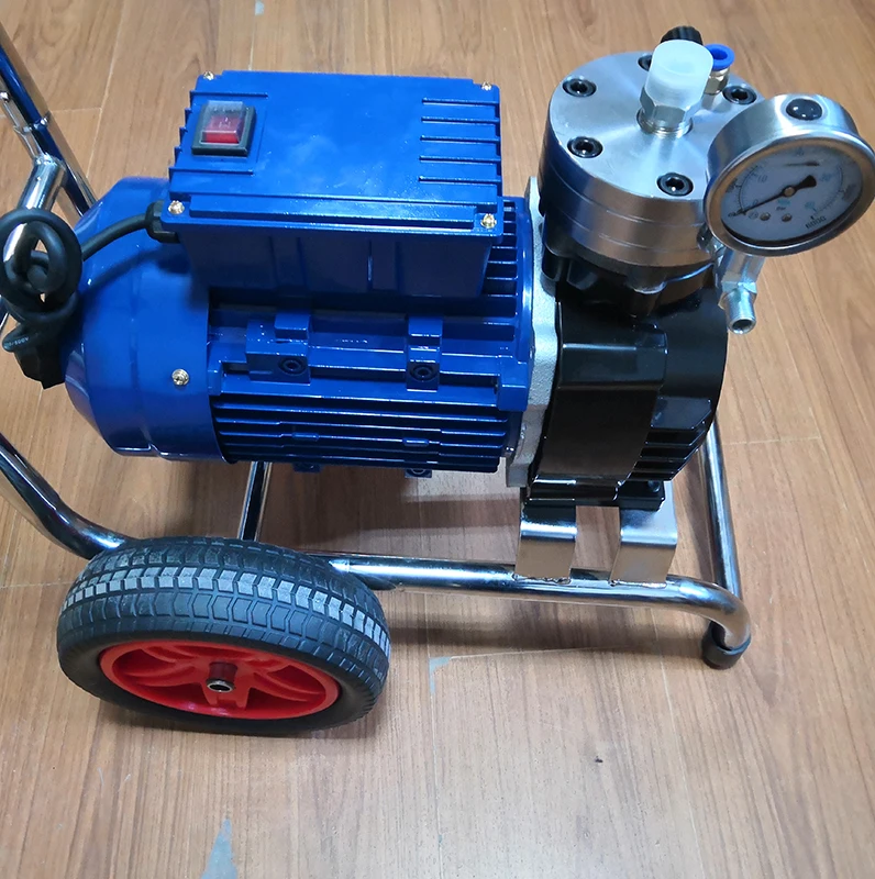 Applicable the wall metal surface painting projects electric airless paint sprayer machine