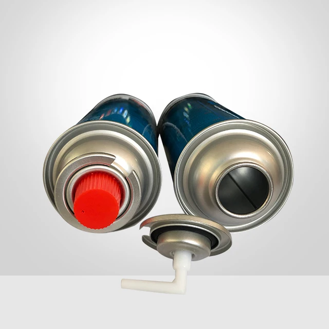 Aerosol Camping Stove Valve Tinplate Can Metal Can Butane Gas Valve