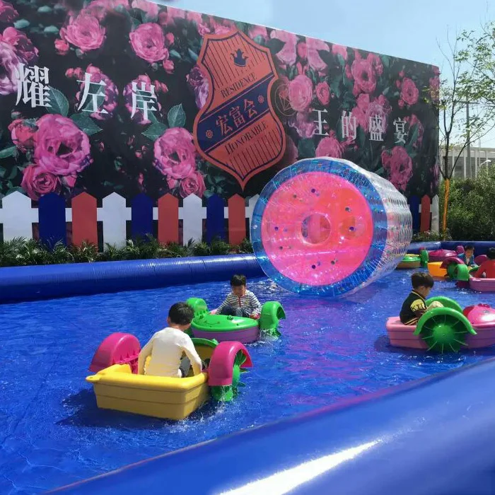 
OEM inflatable water soccer field football slippery field water game inflatable football soap field inflatable slide curve 
