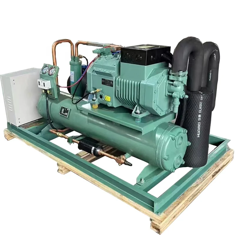 Cooling Compressor System Condenser Unit Refrigeration Cold Storage Room Freezer Semi-hermetic Condensing Unit