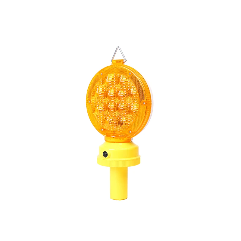 Safer Wholesale Solar Led Traffic Warning Flashing Lamps Barricade Light for Road Safety