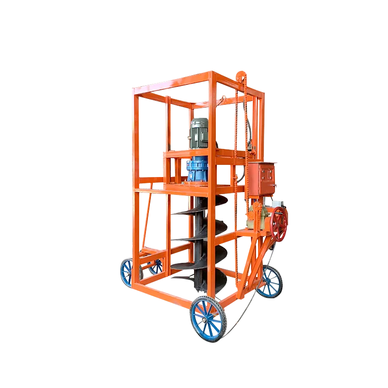 Excavator Gasoline Engine Drilling Machine Earth Auger For Tree Planting Petrol Engine Auger