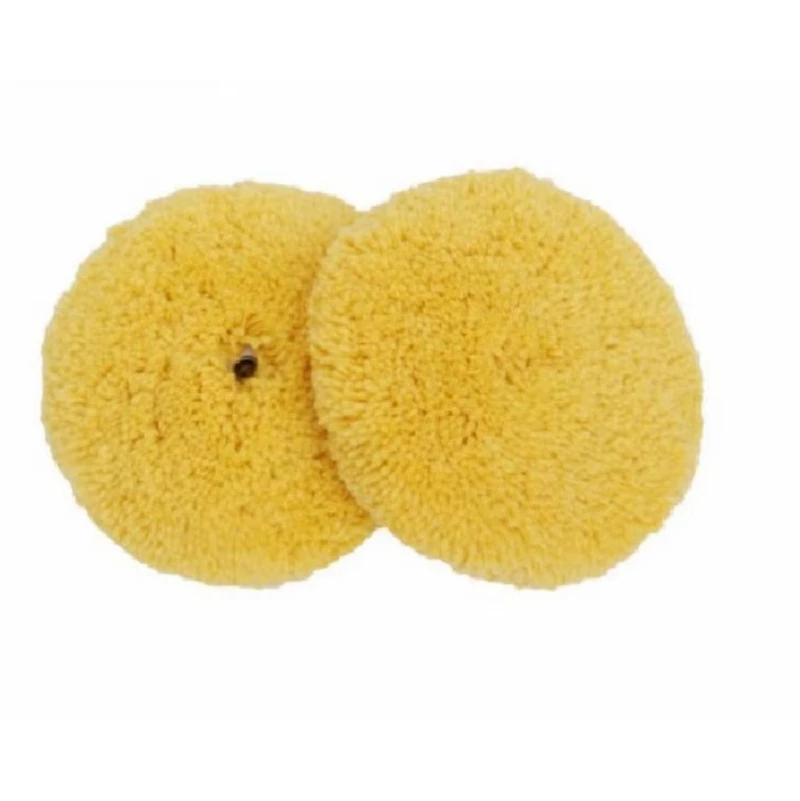 
Lamb Felt Blended Yarn Polishing Wheel High-density Double-sided Wool Polishing Ball for Cars and Glass 