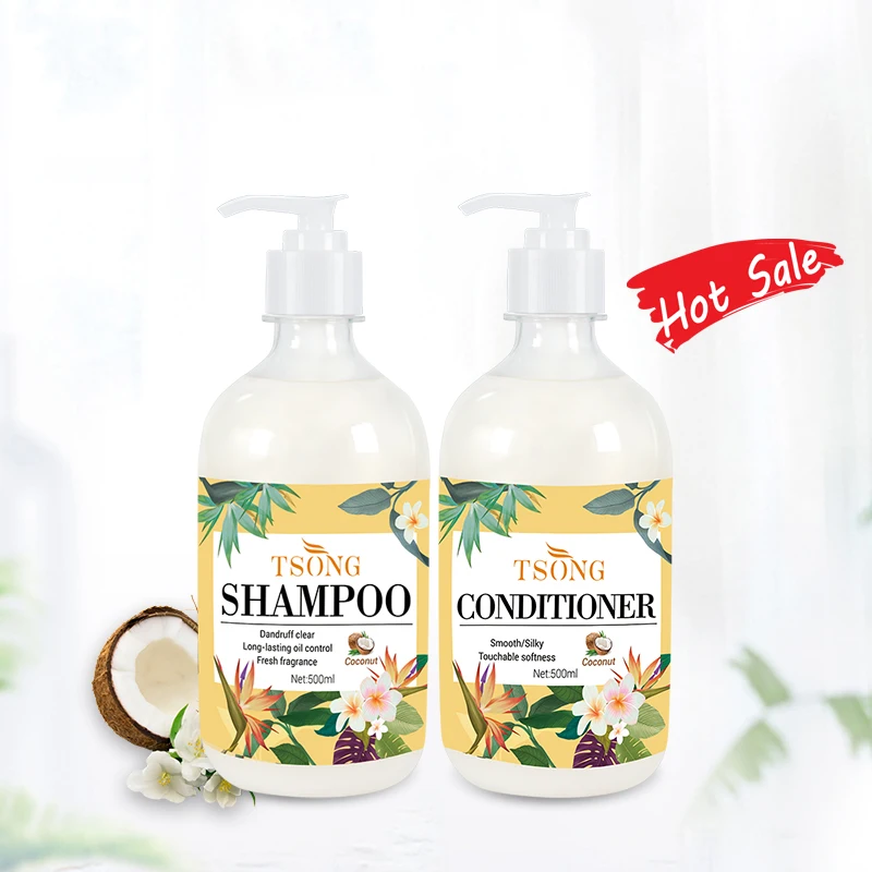 Coconut Hair Growing Afro Curly Hair Shampoo and Conditioner Manufacturer