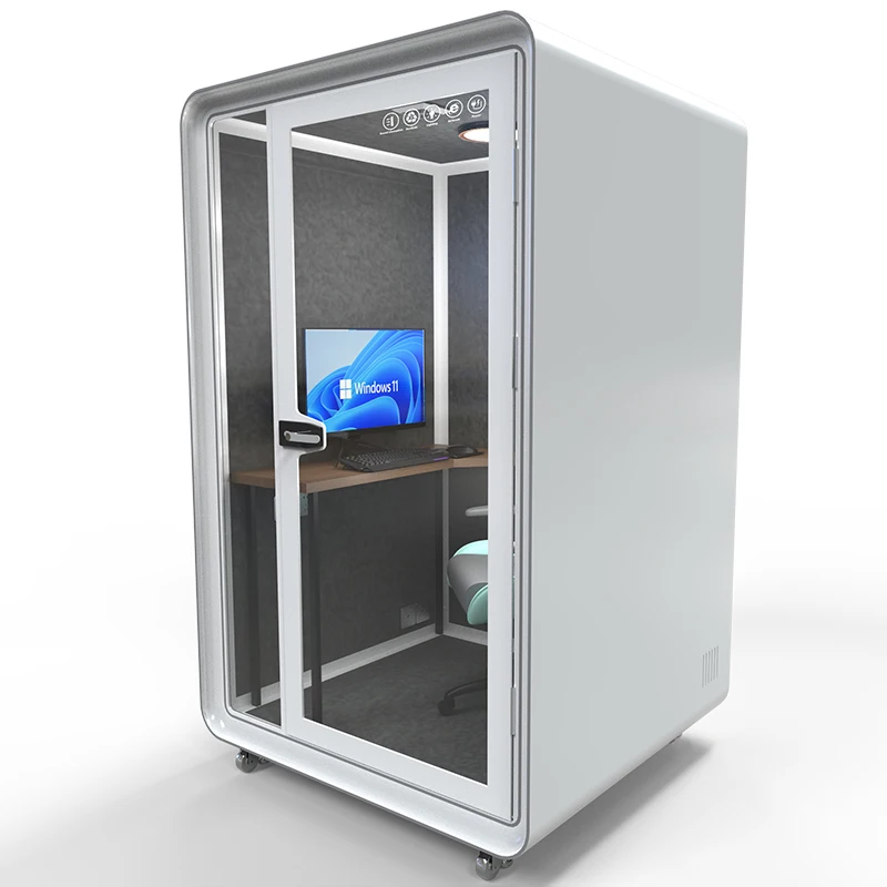 Soundproof Piano Booth Acoustic Insulation Room Practicing Music Studio Broadcasting Office Live broadcast cabin Telephone booth