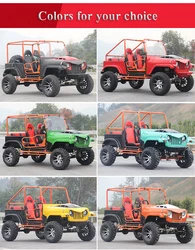 2022 Cheap Gasoline 4 Stroke 300cc Racing Go Kart for Sale, Off Road 4x4 Dune Buggy for Adults