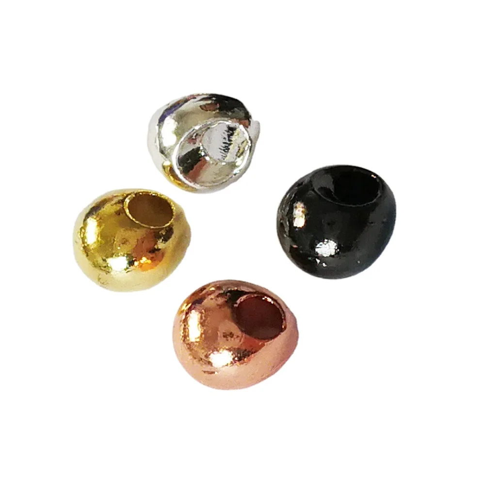 High quality tungsten jig off beads tungsten fishing beads fly beads in stock