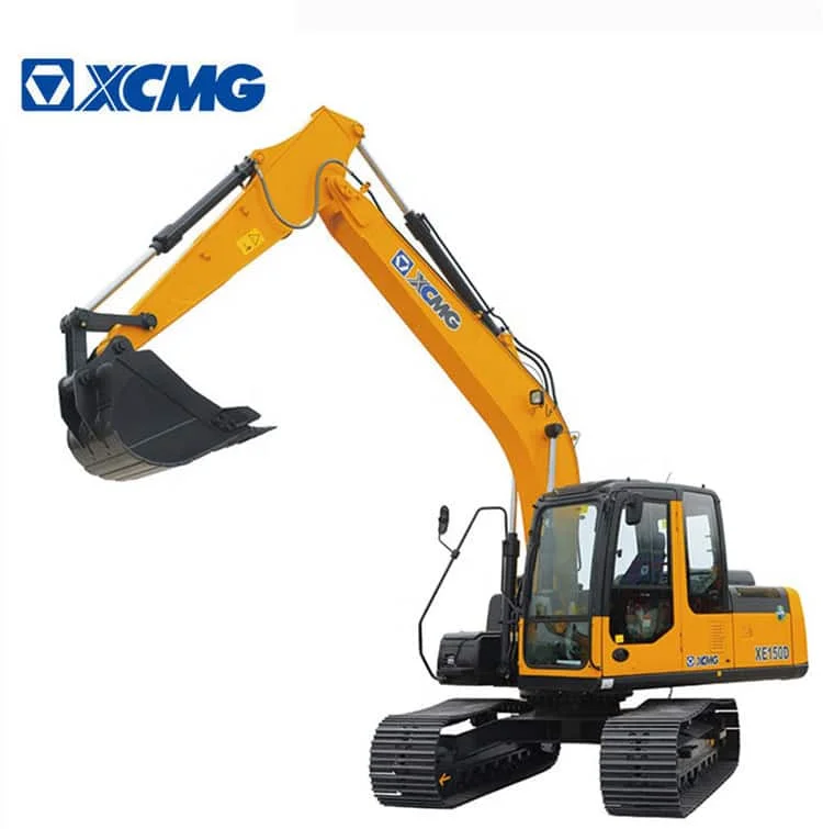 XCMG Official Mining Construction Excavating Machine XE155D 15.5 Ton Used Mini Crawler Excavator