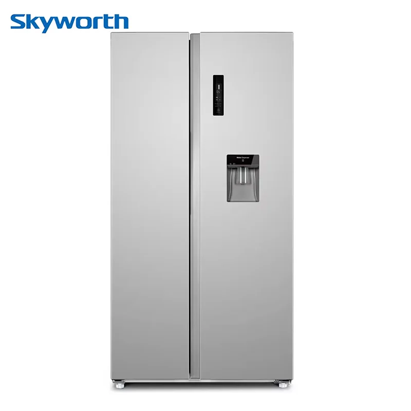 Skyworth Factory OEM Smart Fridge Refrigerator Side by Double Doors French Door Refrigerators