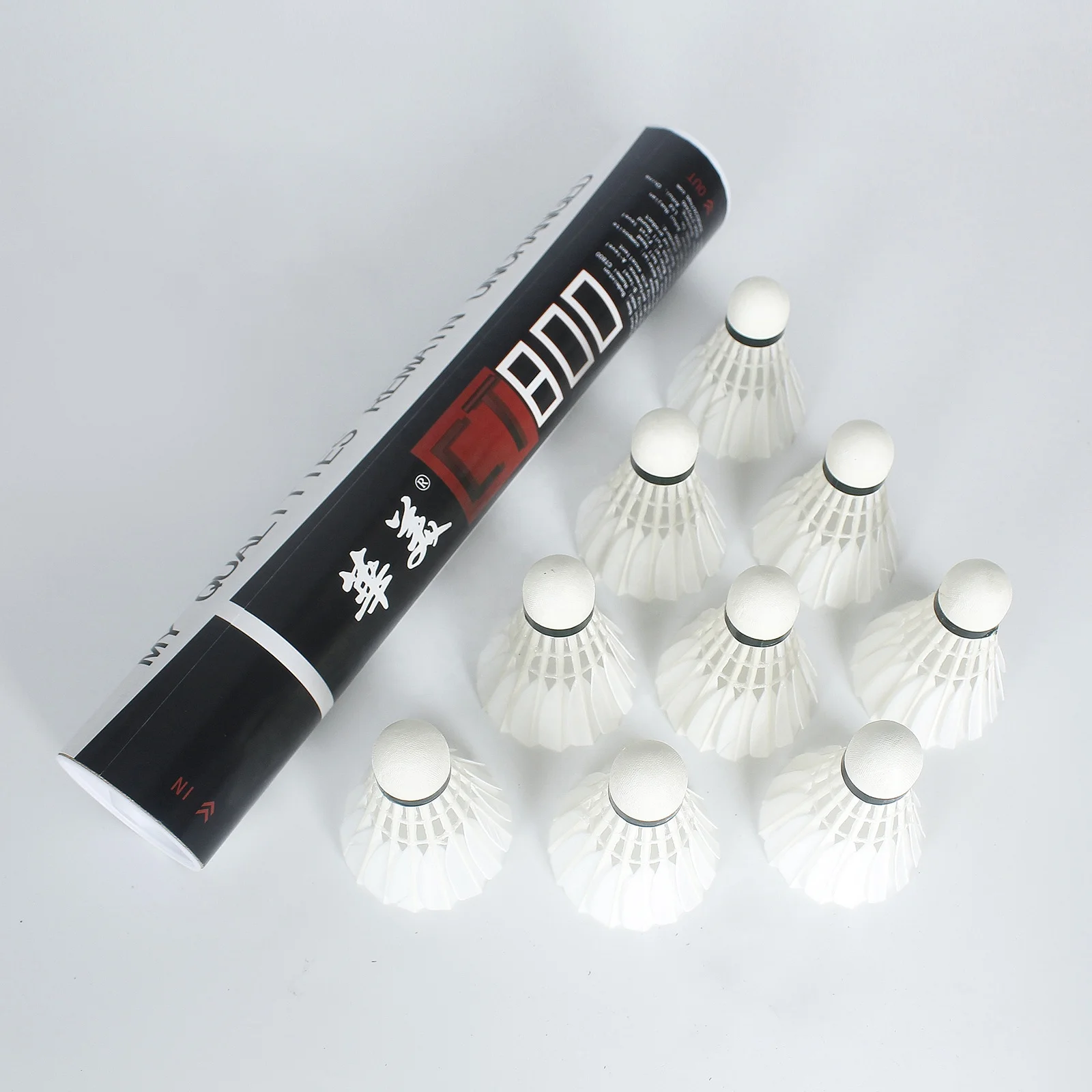 Huamei Brand Class A Ci gu Duck Feather Badminton Shuttle cock With High Speed For Professional Competition