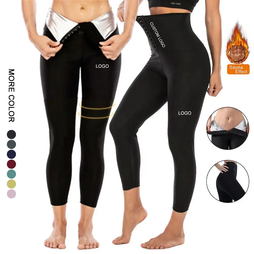 High Quality Neoprene Shorts Sweat Shaper Yoga Workout Fitness Shorts Tummy Control Sauna Sweat Pant Butt Lifter Women Shapewear