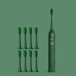 Электрическая звуковая зубная щетка для дома и путешествий для взрослых, Детская звуковая зубная щетка