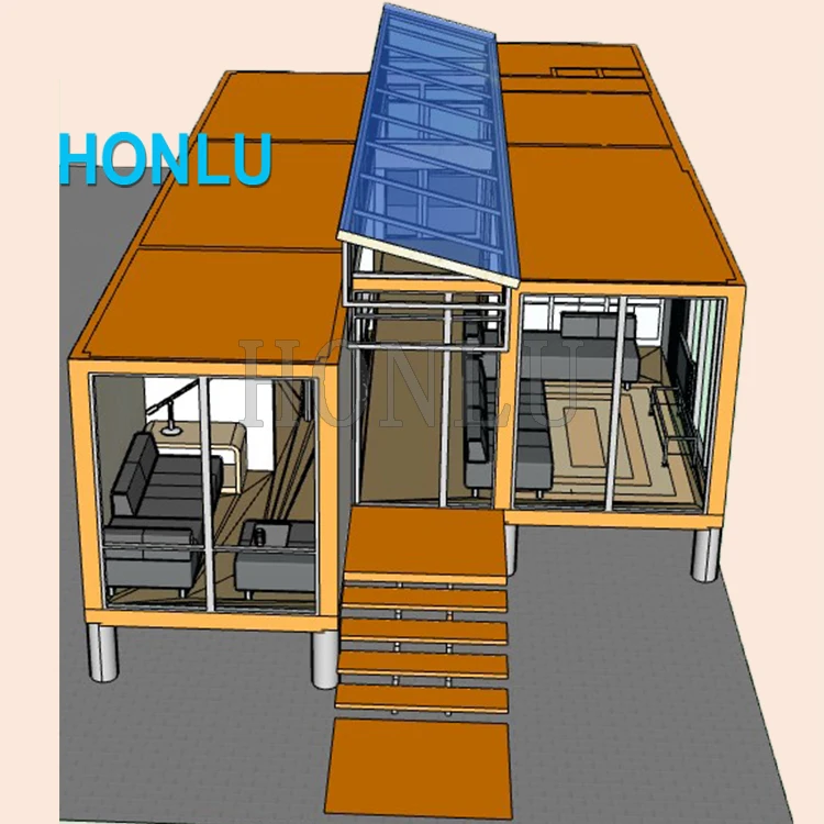 Cheap 20 40 ft Factory 20ft 30ft folding luxury expandable container house