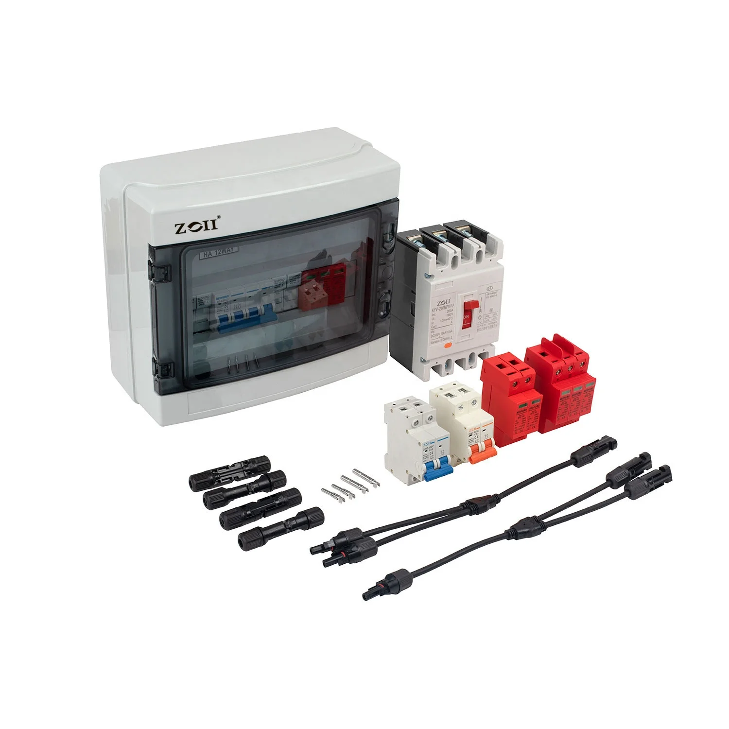 Factory Price DC Solar 3P 1000V  1500V 80A to 1600A Breaker Electrical MCCB Circuit Breakers