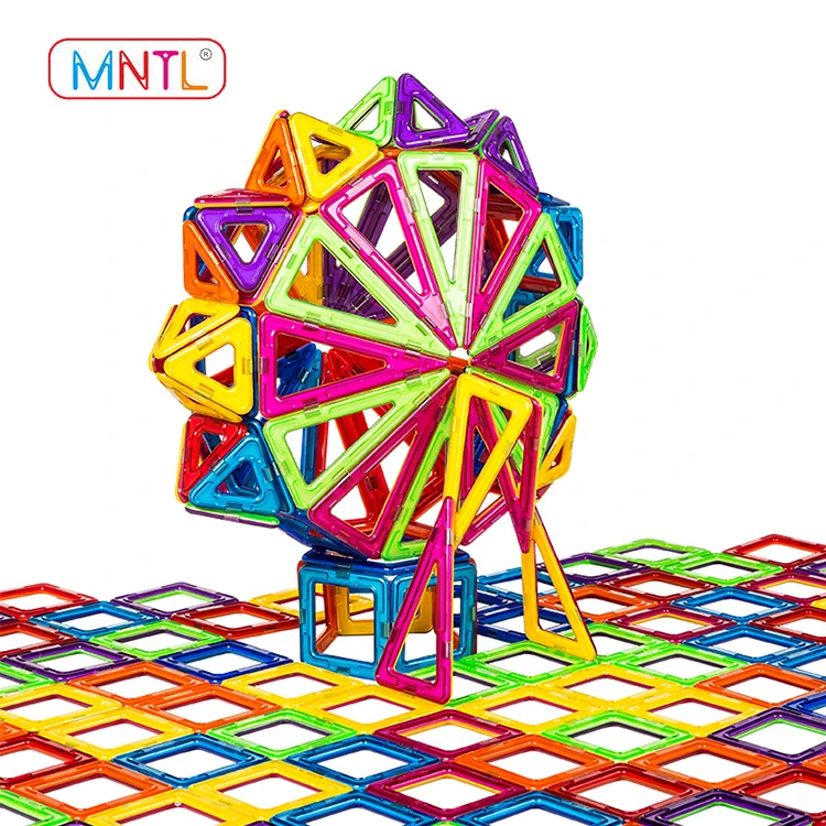 MNTL 208pcs интеллект магнит блок гибкий игрушка обучающая