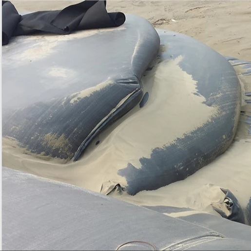 Geotextile polpropylene tubes roll Geotube for Bank erosion protection sand bags for flood protection