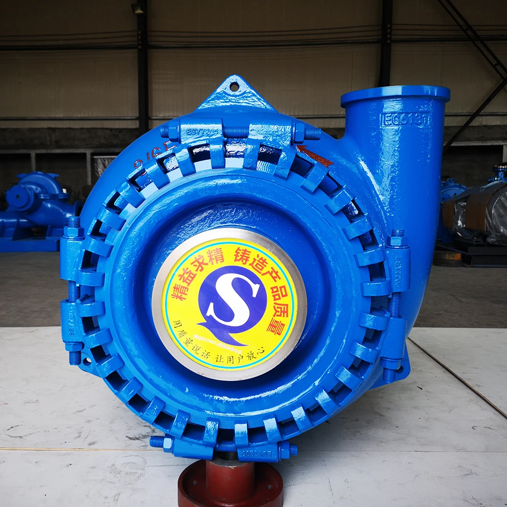 Horizontal Centrifugal Electric Sand Suction 6 inch Sand Dredge Gravel Pump