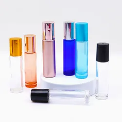 5ml 10ml 15ml glass roll on bottle/cosmetics packaging containers/roll on glass bottle