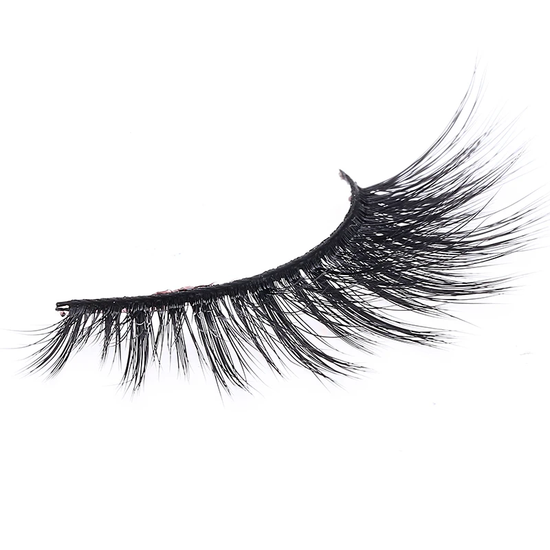 Fake Eyelashes Manufacturers Natural 3D Faux Mink Lsahes Synthetic False Eyelashes