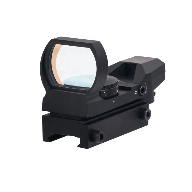 MZJ Tactical 4 Reticle holographic Reflex Red Green Dot sight scope 20mm tactical picatinny optics red dot sight  for rifles (60789093330)
