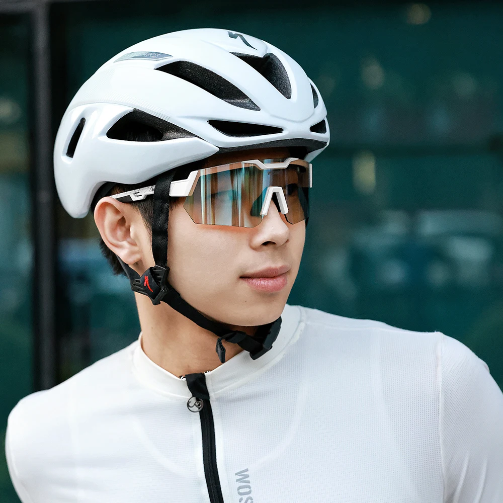 WOSAWE Men New Type Designed Bike Cycling Glasses Cycling Polarized Sport Sunglass Protection Cycling Glasses Eyew