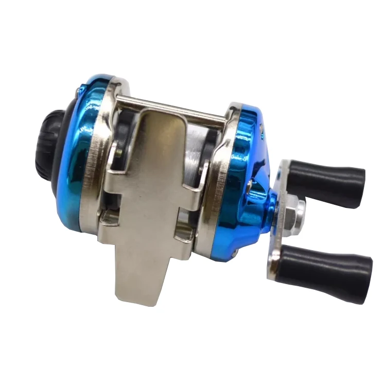 HOT SALE Small Ice Fishing Tackle Winter Fishing Equipment Casting Wheel With Line Ice Fishing Reel