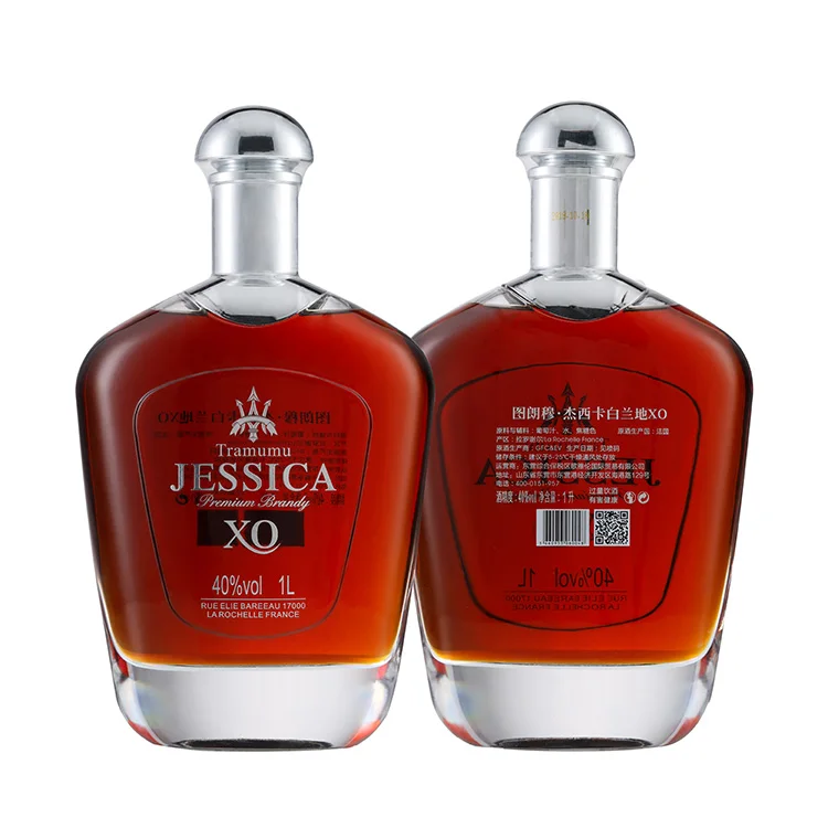 Factory High End Custom Private Label 1L Popular Chinese Alcoholic Beverage Brandy