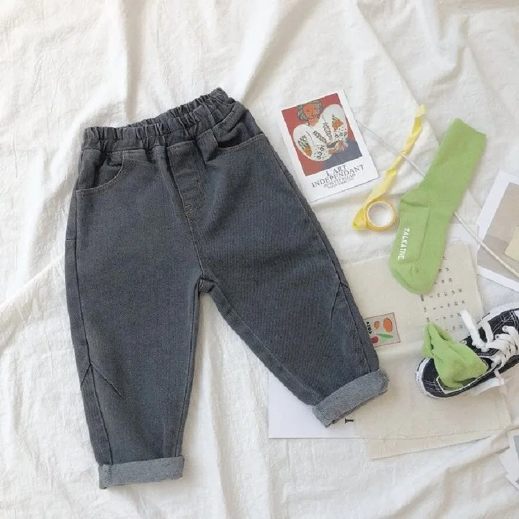 Alli Express New Imported Products High Quality Plus Size Stock Lots Kids Jeans Looking For Distributor