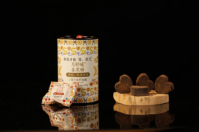 
100% Pure Cane Sugar Warm the body Ginger tea brown sugar 