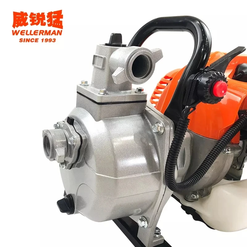 Mini 1.3HP Handheld Water Pump A2F5/60R-C7 Mini Gasoline Water Pump Household Gas Powered Water Pump