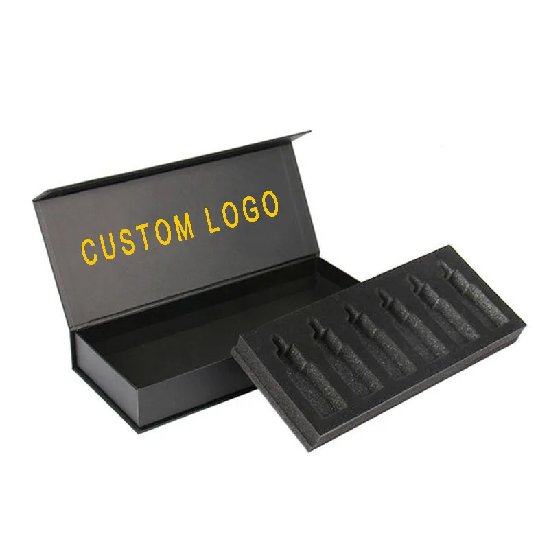 magnetic design eco friendly hard carton box essential oil mini perfume set gift box packaging with logo supplier wholesale