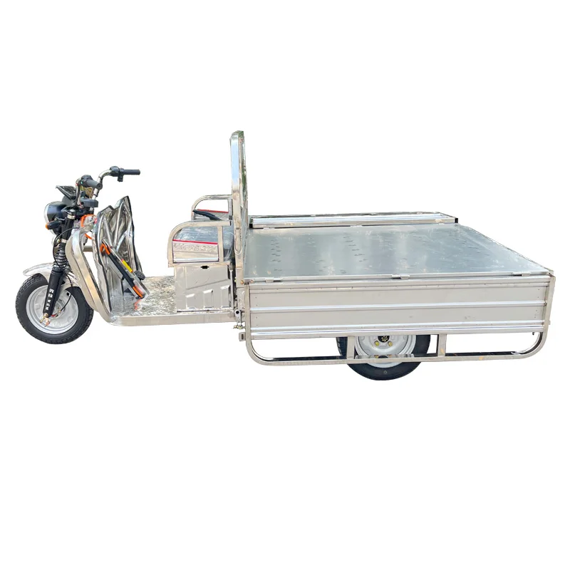 Agriculture Cargo 1200W Carrier Electric Adult Tricycle Cargo Tricycle Electric Agricultural With Cabin