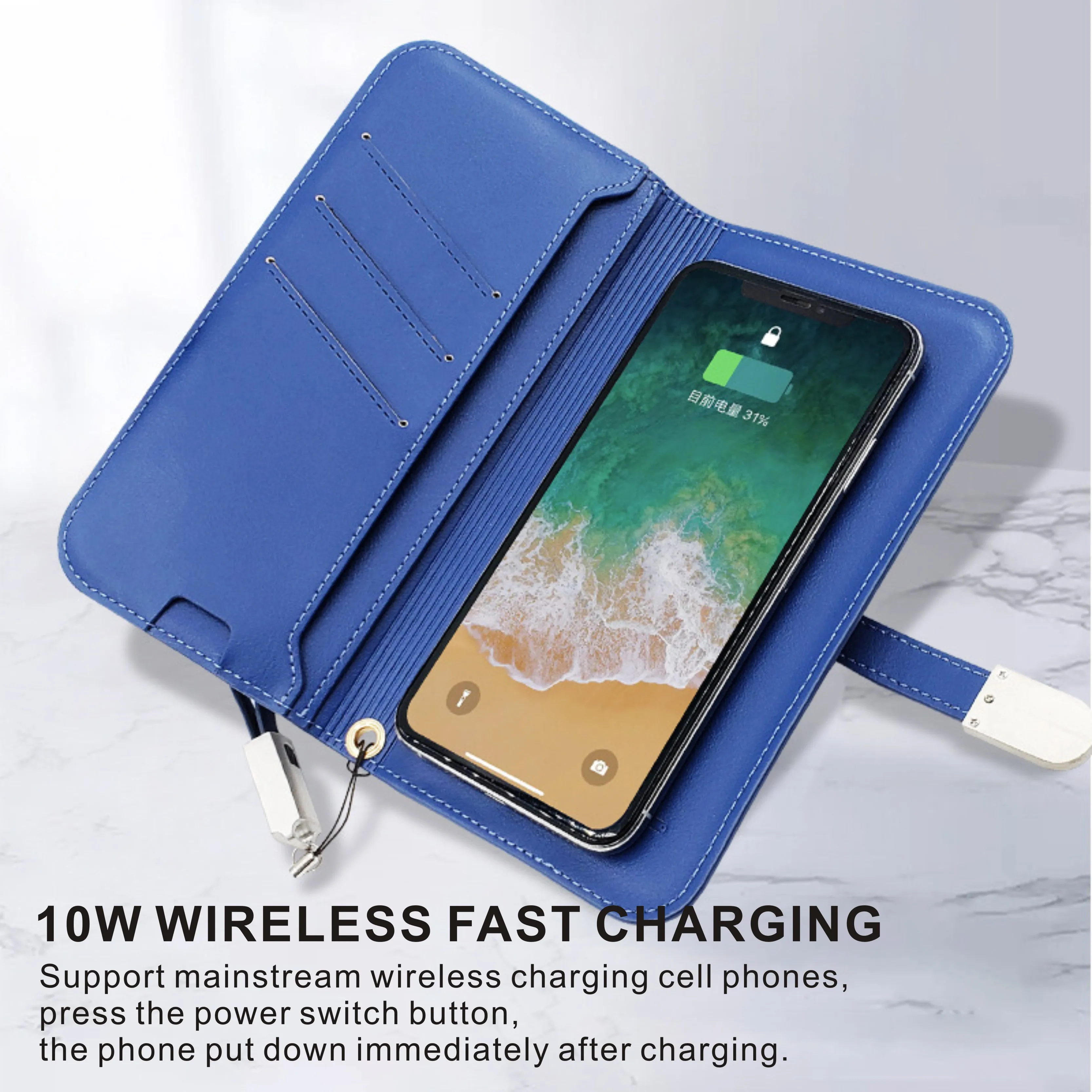 Practical and Convenient Card Case Diary With Fast Charging U Disk Fast Charging Line Fast Charging Notepad