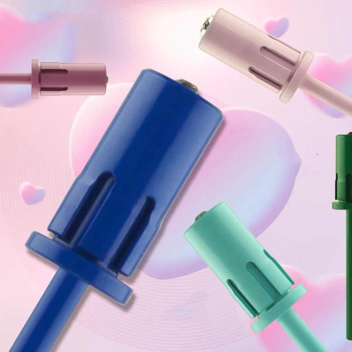 3/32' Carbide Custom Logo Pink Nail Mandrel Bits Professional Manicure Sanding Band Mandrel