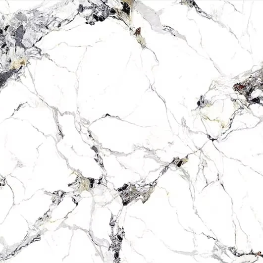 Foshan source manufacturer 1200*2400mm porcelain marble rock slab furniture desktop wash table background wall large slab tile