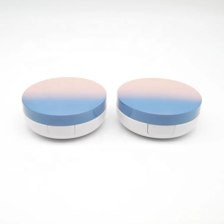 Custom Logo Empretrouare Compact Powder Container Blush Shading Powder Highlighter Makeup Compact Case Cosmetic PS Loose Powder