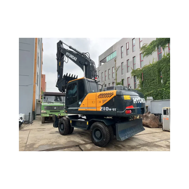 Колесный экскаватор Hyundai 210W-9