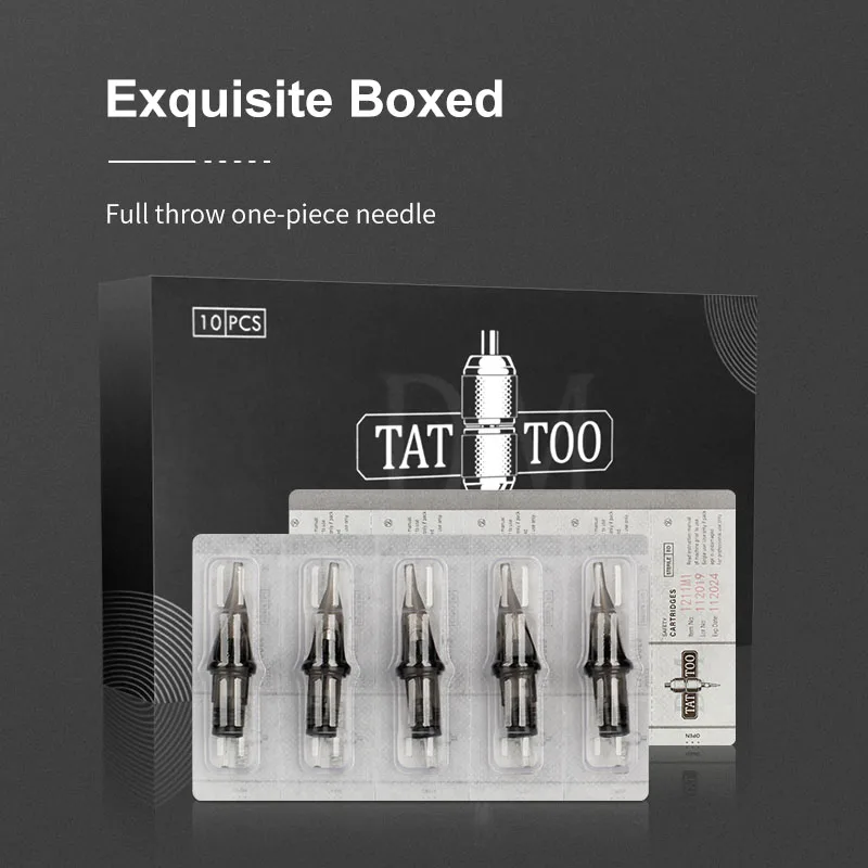 Professional Tattoo Kit Rotary Machine LCD Power Supply Foot Pedal Cartridge Needles Complete Tattoo Set