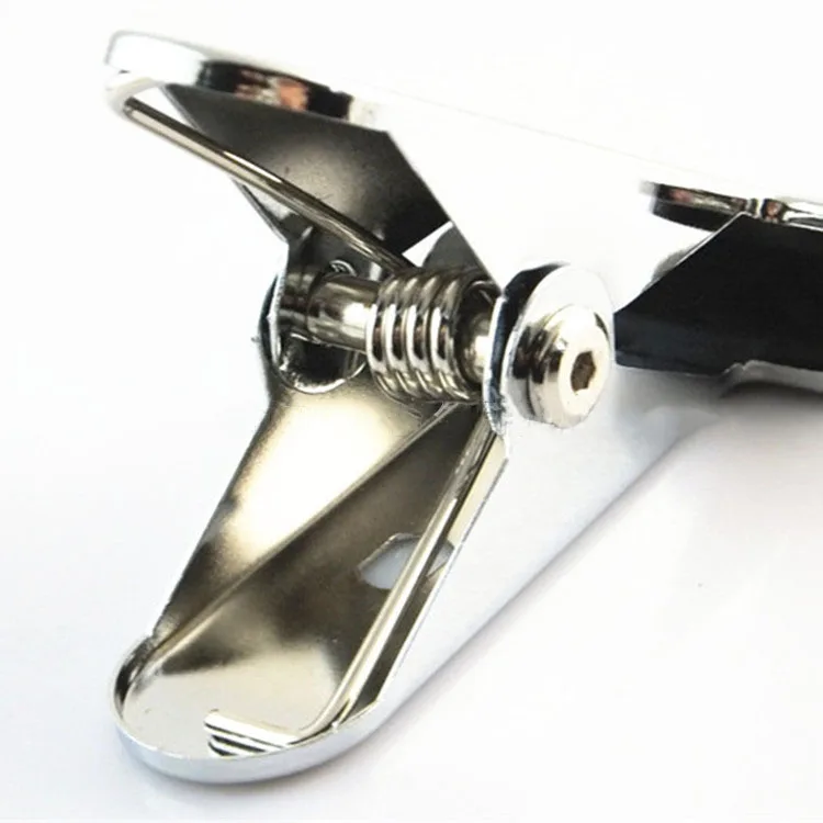 Chrome-plated reinforced table lamp metal clip LED iron  fixed clip table lamp holder hose clip lamp accessories