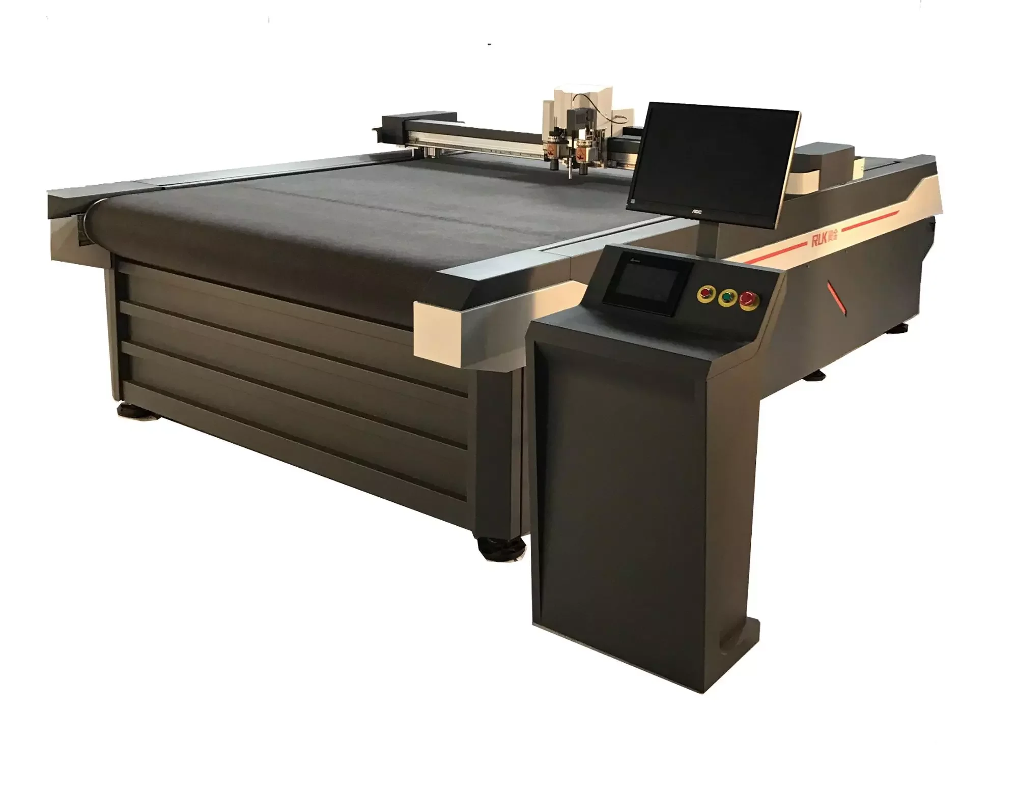 High End CNC Flatbed Cutter Digital Automatic Knife Cutting Machine