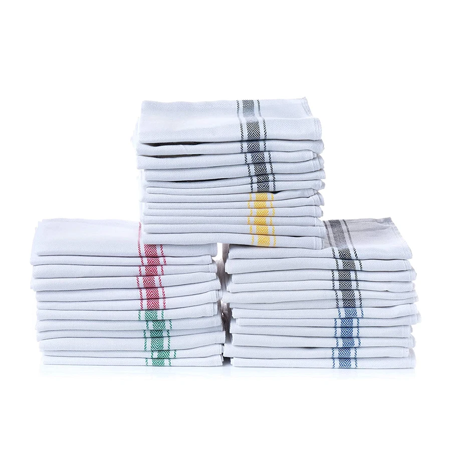 Набор из 12 15x25 дюйм (ов) Ультра мягкий хлопок одежда блюда блюдо полотенца
